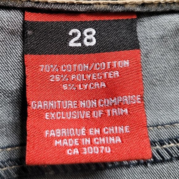 Lois jeans black stretch denim pants paisley grey brown pattern boho high rise - Picture 6 of 12